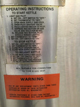 Load image into Gallery viewer, Groen AH/1E-20_NAT Stainless Steel 20 Gal. Natural Gas Kettle Fully Refurbished!