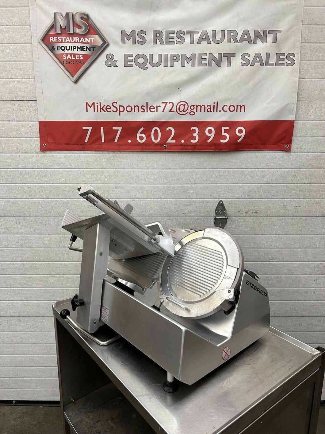 Bizerba GSPH 2011 Manual Deli Slicer Fully Refurbished