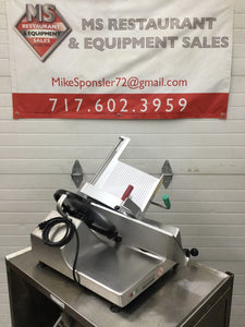 Bizerba 2017 GSPH Manual Deli Slicer Fully Refurbished Tested Working!