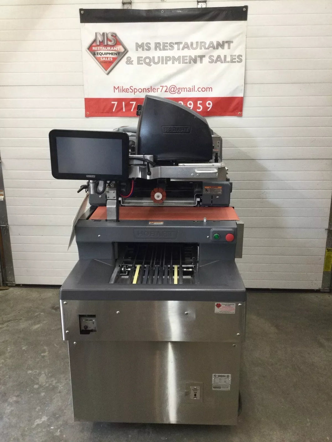 Hobart NGW Automatic Wrapping Station No Roller Table Fully Refurbished