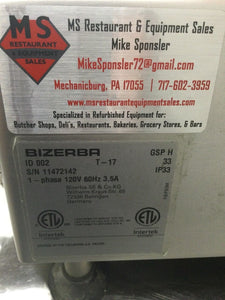 Bizerba GSPH 2017 Deli Slicer Refurbished and Tested