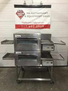 Lincoln Impinger 1132 Electric 208v/3ph Double Stack 18” Conveyor Pizza Oven