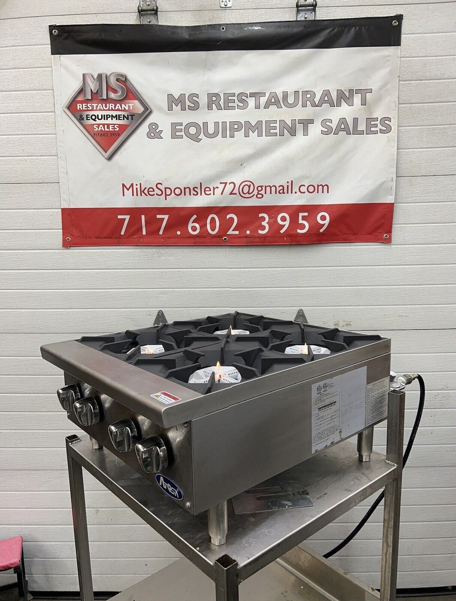 ATHP-24-4 Heavy Duty 24” Countertop Range (Hot Plates) 4 Burner Refurb ...