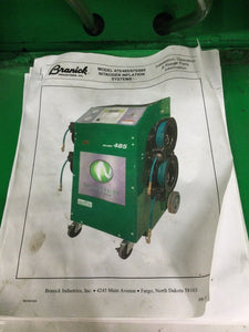 Branick Tire Inflation System 175 psi Max Op Air Pressure, 150F Max Op Temp,