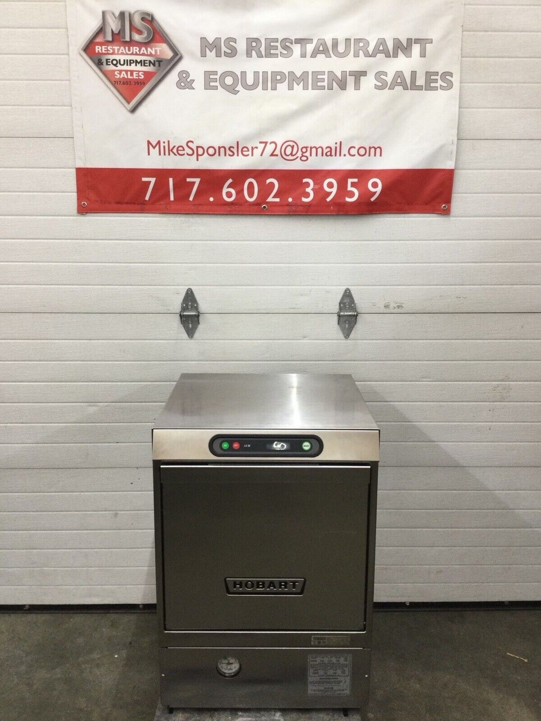 Hobart LX30H Commercial Dishwasher Tested And Working
