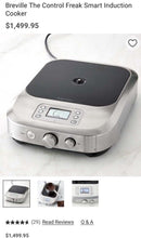 Load image into Gallery viewer, Breville The Control Freak Smart Induction Cooker NEW Open Box!