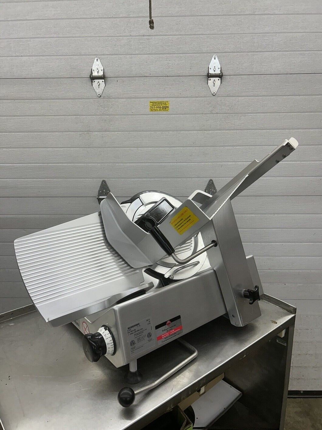 Bizerba 2013 GSP H Manual Deli Slicer Fully Refurbished Works Great
