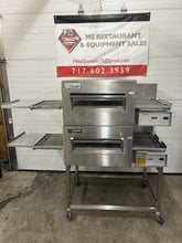Load image into Gallery viewer, Lincoln 1132 Double Stack 3ph 208v Conveyor Pizza Ovens Fully Refurbished!