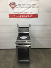 Load image into Gallery viewer, Commercial 18” French Top 1 Burner Nat. Gas Range Refurbished, Tested &amp; Working