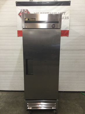 True T-19F Reach-In Freezer 1 SS Solid Doors 3 Shelves, Casters Tested &Working
