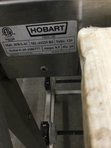 Hobart HWS4 Hand Wrap Station Hot Plate W/ Printer Fully Refurbished