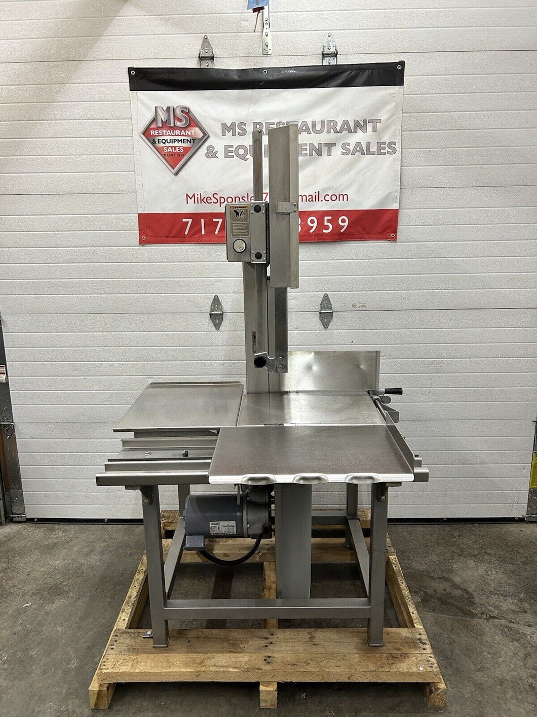 Hobart 6801 Meat Bandsaw 3ph/3HP 200-230v Fully Refurbished & Working