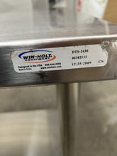 Load image into Gallery viewer, Winholt DTS 2430 16 Ga. Stainless Steel Table W/ SS Under Shelf 24x30x33