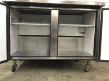 Load image into Gallery viewer, True TWT 48 Worktop Refrigerator W/ Backsplash 2 Door 48Wx30Dx36H Refurbished