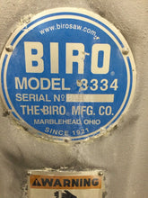 Load image into Gallery viewer, Biro 3334 SS Meat Band Saw Fully Refurbished &amp; Working!