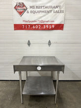 Load image into Gallery viewer, Stainless Steel Commercial Work Table W/ 6” Backsplash &amp; Undershelf 36x36x34.5