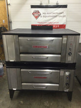 Load image into Gallery viewer, Blodgett 1000 Dbl Stack 4 Pie / Deck Pizza Oven Nat Gas Refurbished