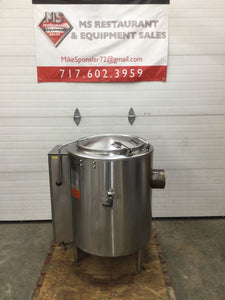 Groen AH/1E-20_NAT Stainless Steel 20 Gal. Natural Gas Kettle Fully Refurbished!