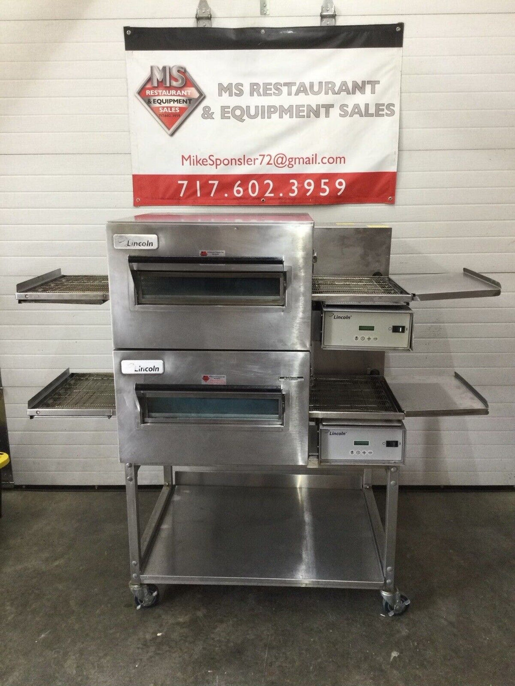 Lincoln Impinger 1132 Double Stack Conveyor Oven Fully Refurbished