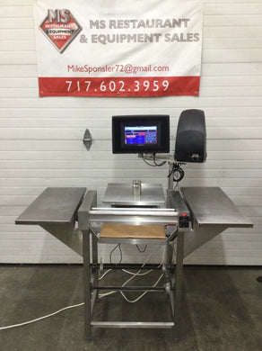 Hobart 2020 HTi Hand Wrap HWS-4 Station, EPCP-5i Console, EPP3 Printer Scale