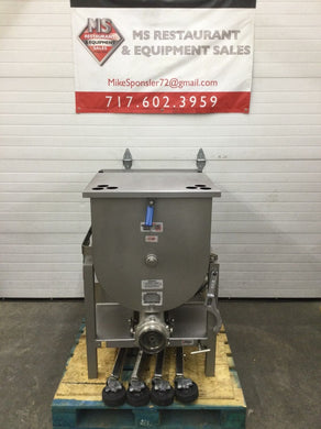 Hollymatic GMG180A #52 Head 200# Hopper w/Gemini Tub, Fully Refurbished