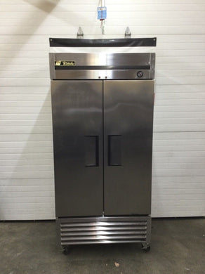 True T-35-HC 39 1/2” Two Section Reach In Refrigerator (2) Left Hinge Doors 115v