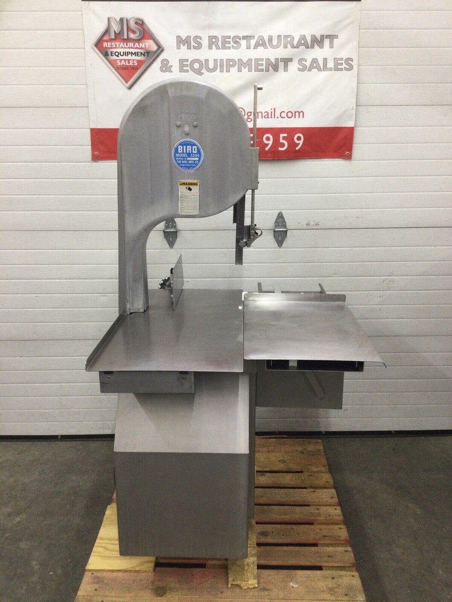 Biro 3334SS Meat Band Saw Fully 3hp, 3ph 16” Wheel Refurbished & Worki ...