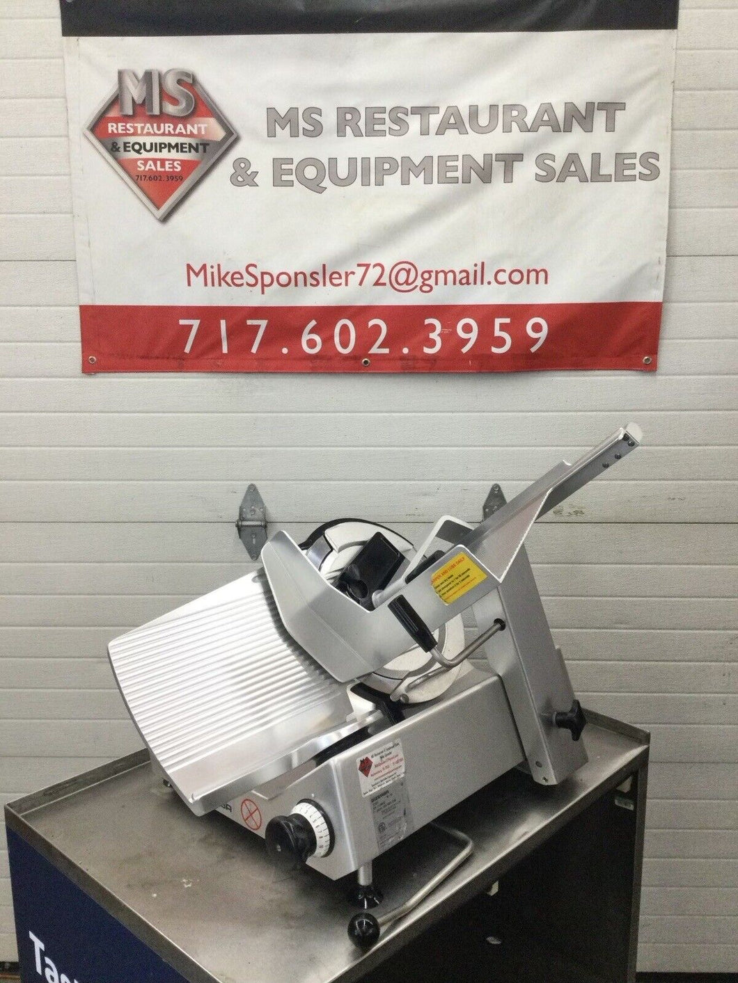 Bizerba GSPH 2015 Deli Slicer Tested And Working!