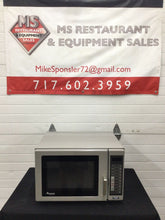 Load image into Gallery viewer, Amana RCS 10MPA Commercial Microwave 1000W 120v Refurbished &amp; Works