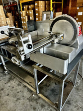 Load image into Gallery viewer, Bizerba A404 Automatic Slicer Stacker W/ Sharpener &amp; Stand Tested Working Great!