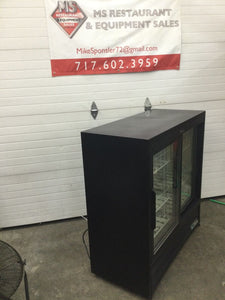 True GDM-41SL-48-HC-LD 46” Refrigerator Merchandiser, 2 Sliding Glass Doors 115v