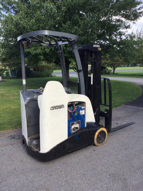 Crown RC 5530-30 Forklift - Stand Up 24V Elec. Serviced Refurbished