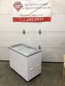 Excellence Industries - VBN - 4 38” Commercial Dual Temperature Curve Glass Door