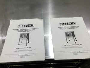 Blodgett ZEPHAIRE-200-E-240/3 Single Deck Full Size Convection Oven 240V 3Ph