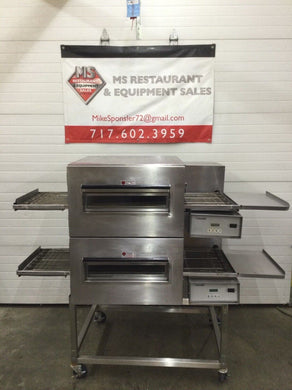 Lincoln 1132 Double Stack 18” Conveyor Pizza Oven Refurbished!
