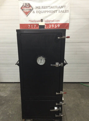 Custom Commercial Smoker 27x27x60 Fully Refurbished New Stones!