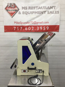 Omcan HL-52006 Bread Slicer, Very Good Condition Tested By In House Tech
