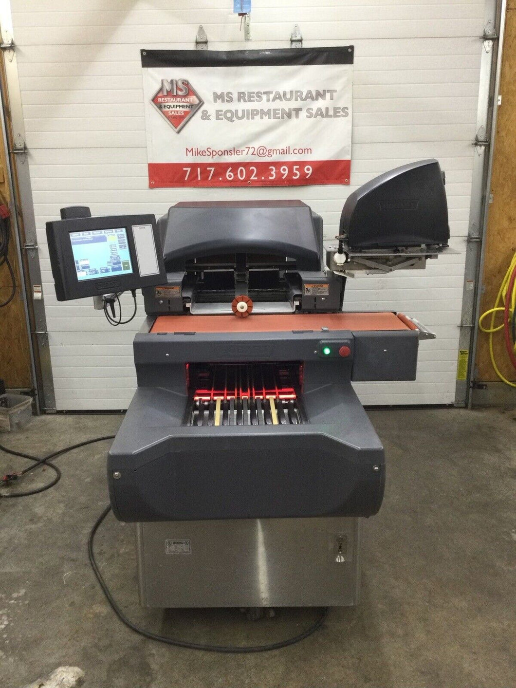 Hobart AWS Automatic Meat Wrapping W/ Scale & Printer Refurbished