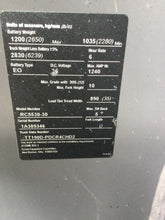 Load image into Gallery viewer, Crown RC 5530-30 Forklift Stand Up 24V Elec. Serviced Tested &amp; Working