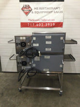 Load image into Gallery viewer, Lincoln 1132 Double Stack 18” Conveyor Pizza Oven Refurbished!