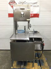 Load image into Gallery viewer, Hollymatic HY16 Meat Band Saw Bone Meat Fish Saw 3ph 220v Fully Refurbished
