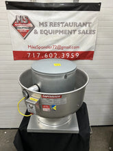 Load image into Gallery viewer, Captive Aire Systems DU85HFA High Speed Roof Mounted Restaurant Exhaust Fan Test