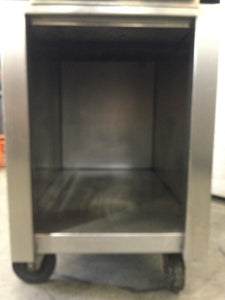 Commercial 18” French Top 1 Burner Nat. Gas Range Refurbished, Tested & Working