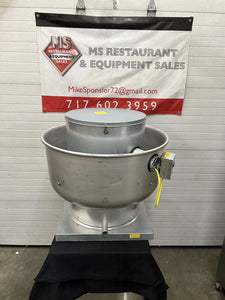 Captive Aire Systems DU85HFA High Speed Roof Mounted Restaurant Exhaust Fan Test