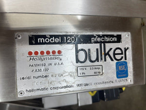 Hollymatic 120 Bulker Fully Refurbished Tested & Works Great