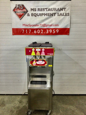 Stoelting F231-1812-ME1 Soft Serve Ice Cream/Yogurt Water Cooled W/ 2 Flav Twist