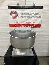 Load image into Gallery viewer, Captive Aire Systems DU85HFA High Speed Roof Mounted Restaurant Exhaust Fan Test