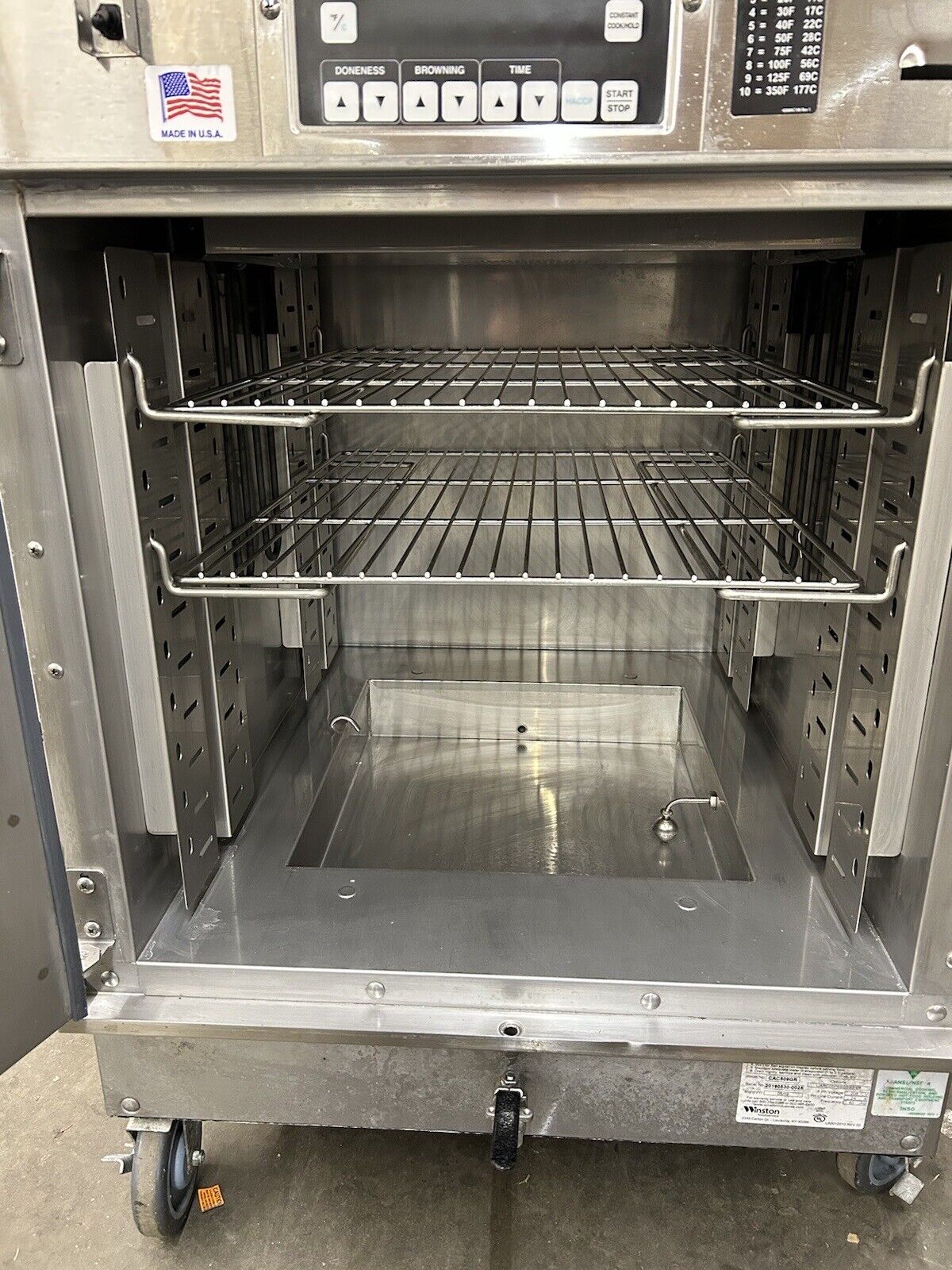 Winston CAC507/CAC509 Silver Edition Full Size Cook And Hold Oven 208v ...