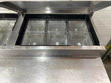 Load image into Gallery viewer, True TPP67 Pizza Prep Table 9 Pans Two door 67” Wide Refurbished