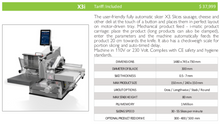 Load image into Gallery viewer, S.A.M. X3i Fully Automatic Slicing/Stacking Machine